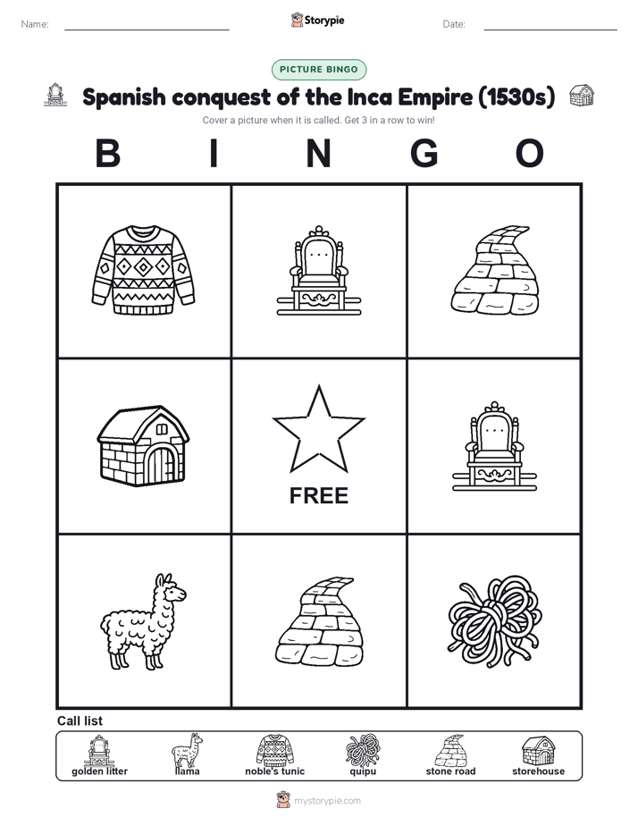 Picture Bingo