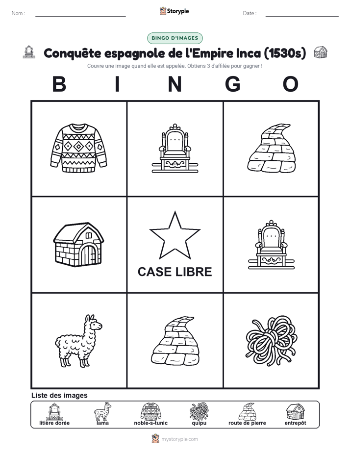 Bingo d'Images