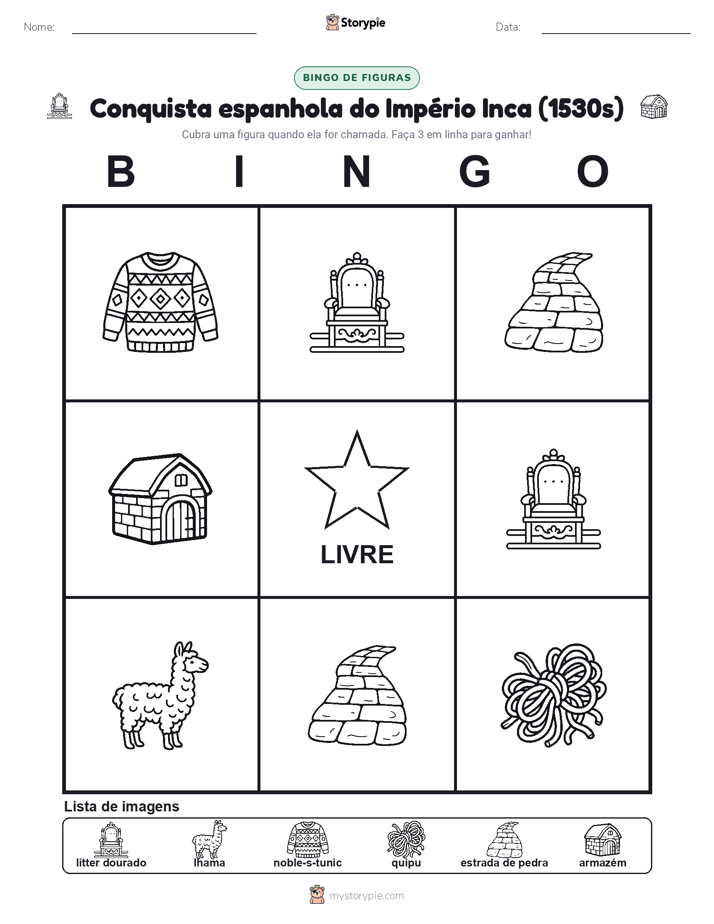 Bingo de Imagens