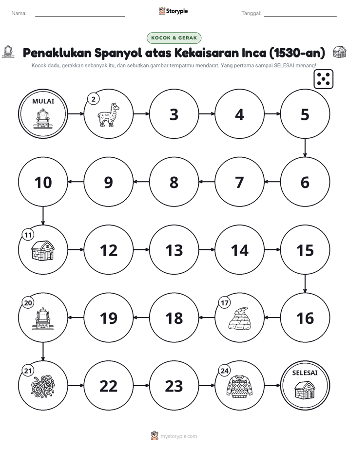 Permainan Gulung & Pindah