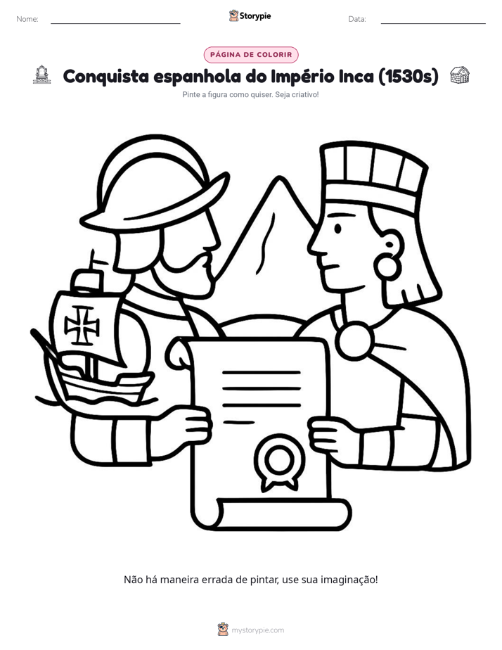 Página para colorir