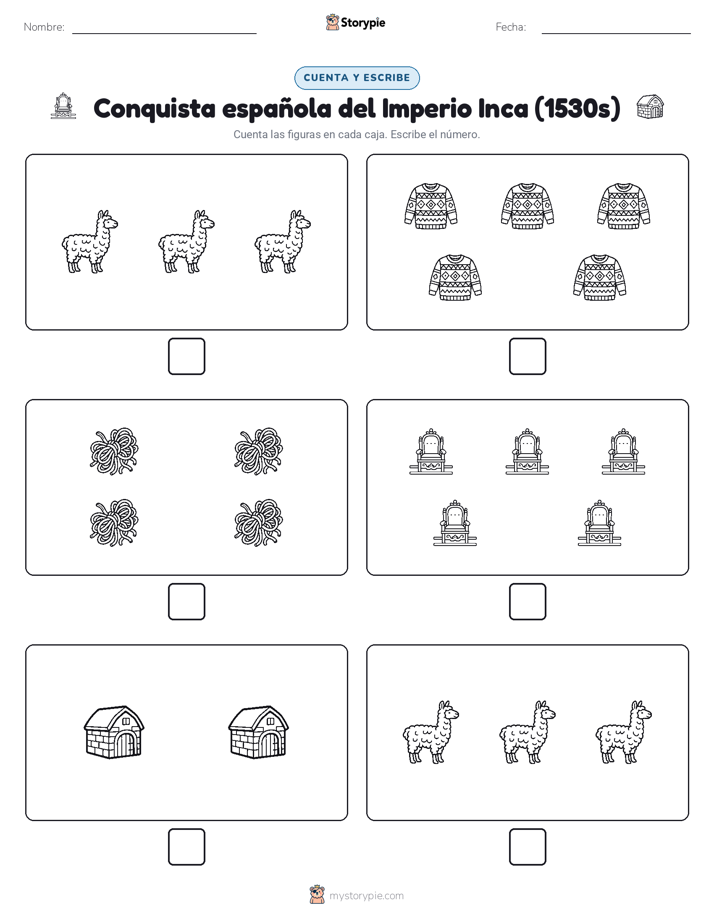 Cuenta y Escribe