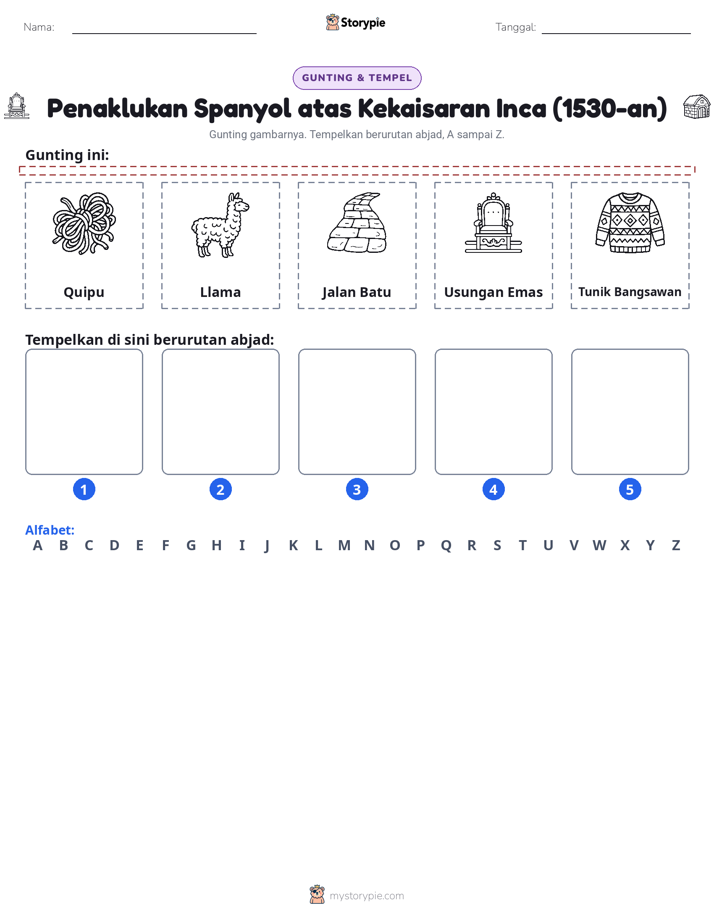 Potong & Tempel Huruf