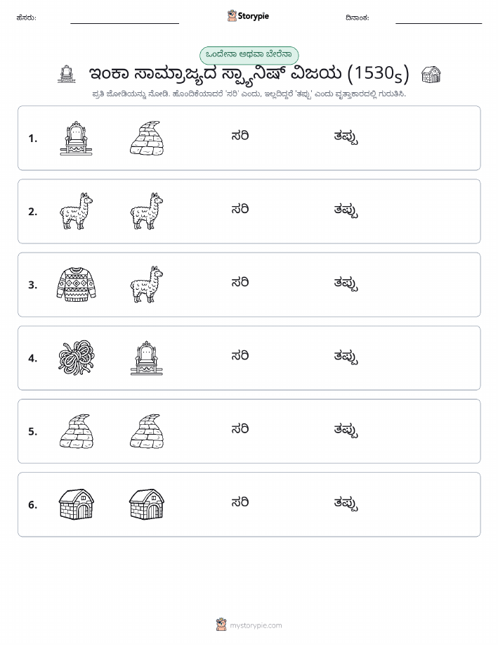ಒಂದೇ ಅಥವಾ ವಿಭಿನ್ನ