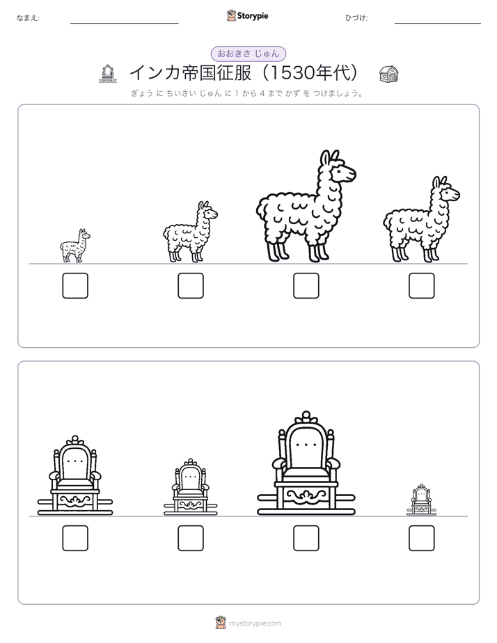 サイズ順