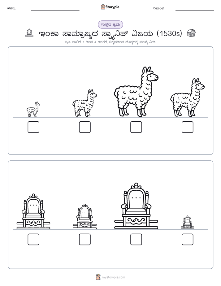 ಗಾತ್ರ ಕ್ರಮ