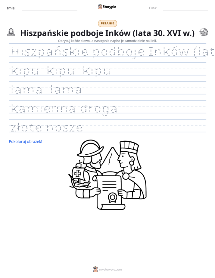 Ćwiczenie Pisania