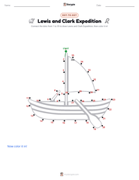 Lewis and Clark Expedition printable worksheet preview