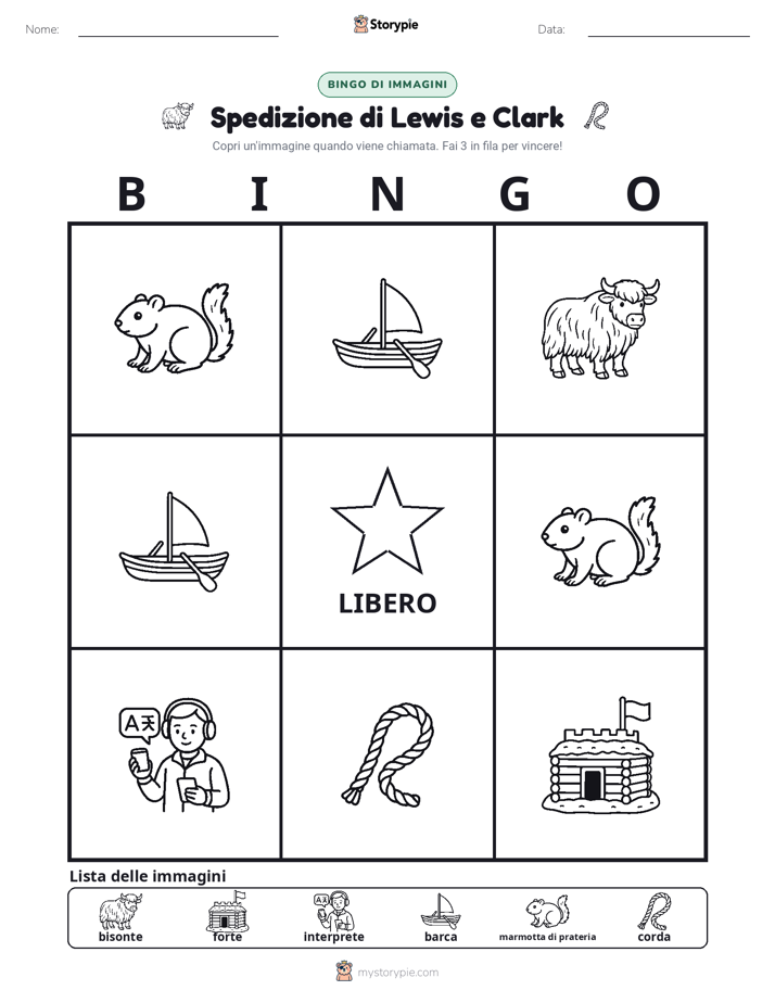 Bingo delle Immagini