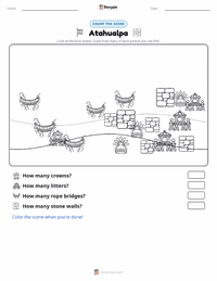 Atahualpa printable worksheet preview