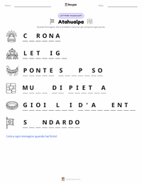 Anteprima della scheda stampabile di Atahualpa