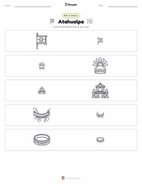 Atahualpa printable worksheet preview