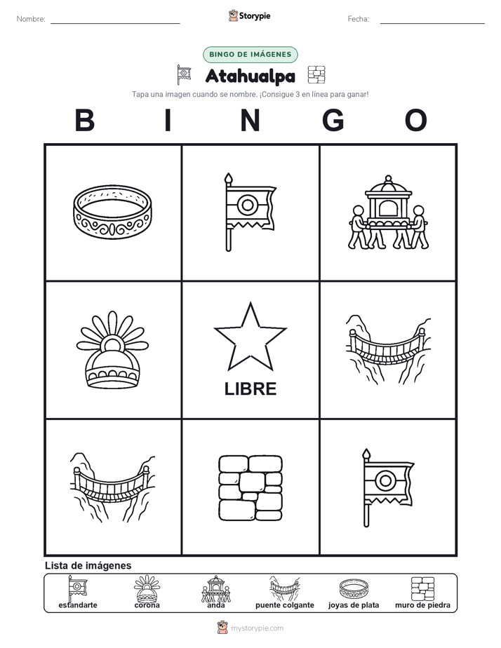Bingo de Imágenes