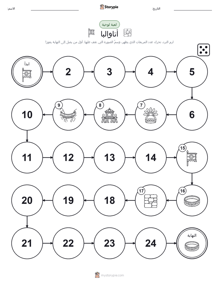 لعبة لف و تحرك