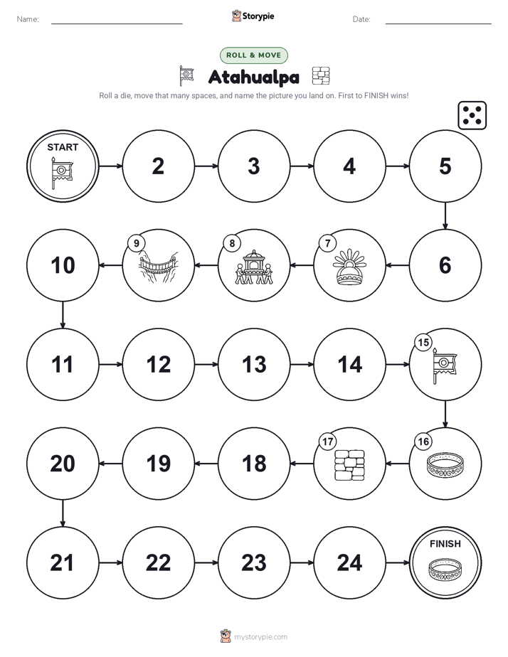 Roll & Move Game