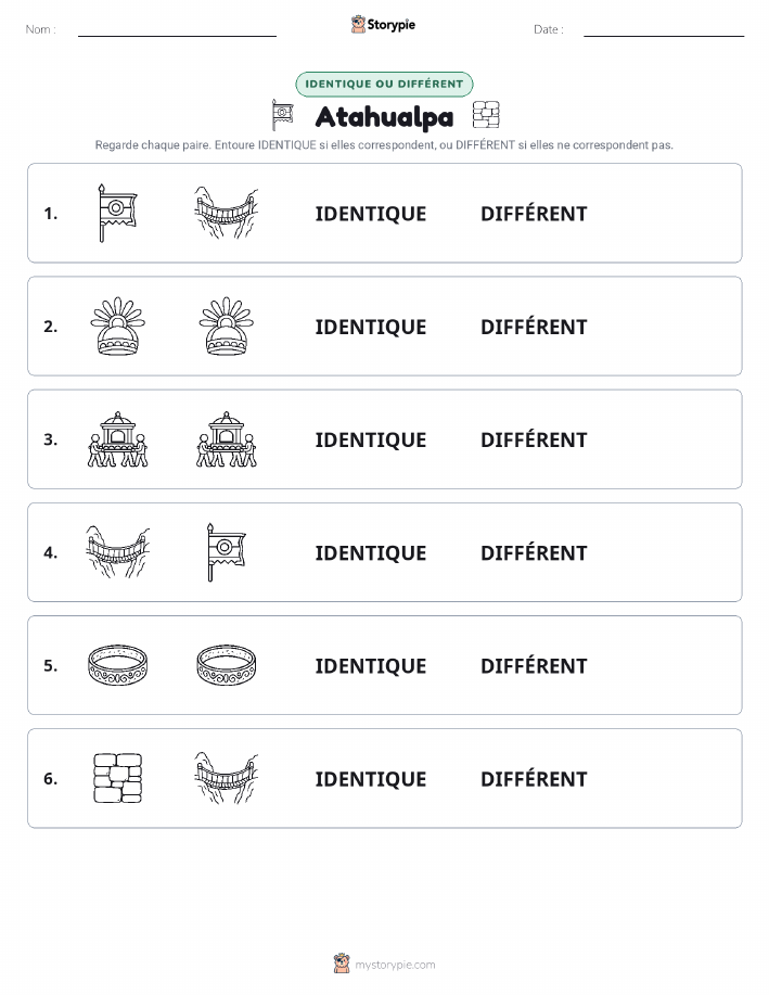 Identique ou Différent