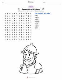Xem trước tài liệu in sẵn Francisco Pizarro