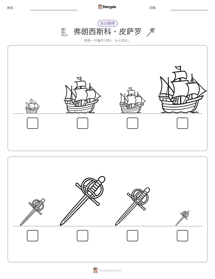 大小排序