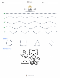 生物 可打印工作表预览
