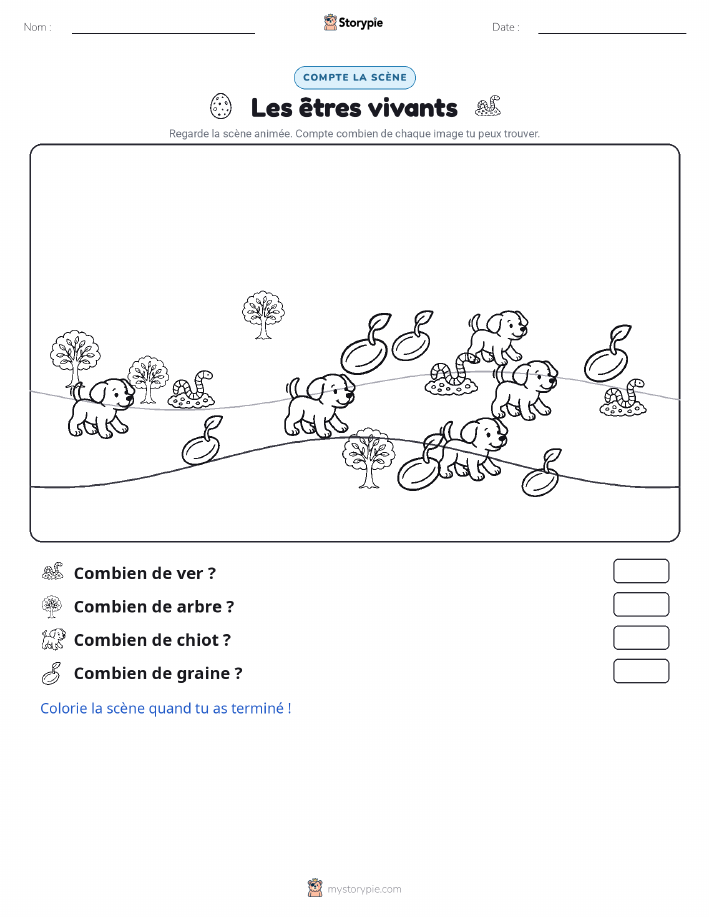 Scène de Comptage
