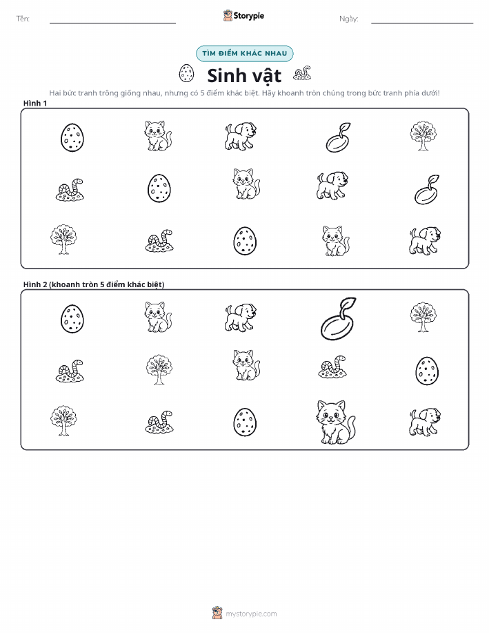 Tìm Sự Khác Biệt