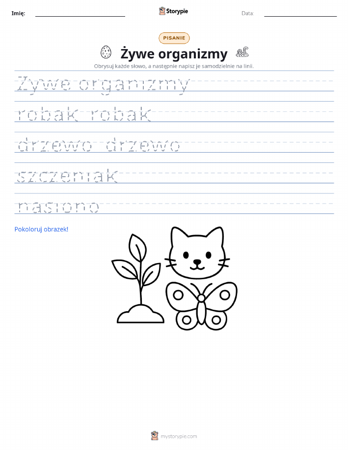 Ćwiczenie Pisania