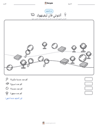 معاينة ورقة العمل القابلة للطباعة أنتوني فان ليفينهوك