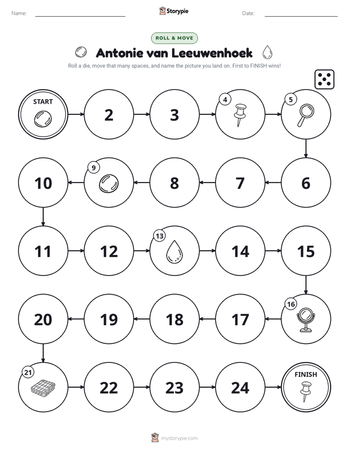 Roll & Move Game