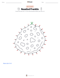 Rosalind Franklin printable worksheet preview