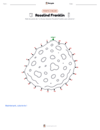 Aperçu de la feuille de travail imprimable Rosalind Franklin