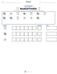 Rosalind Franklin printable worksheet preview
