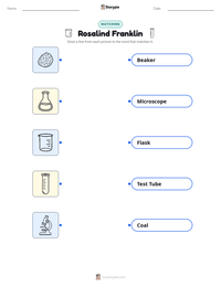 Rosalind Franklin printable worksheet preview