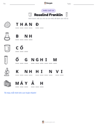Xem trước tài liệu in sẵn Rosalind Franklin