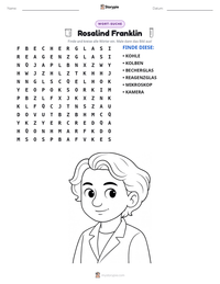 Rosalind Franklin druckbare Arbeitsblatt Vorschau