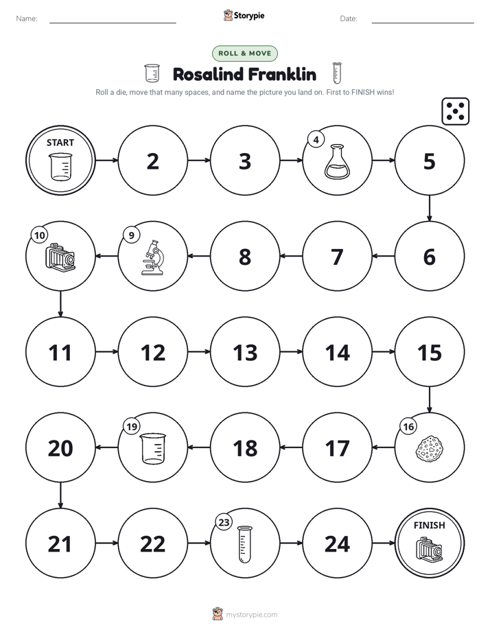 Roll & Move Game