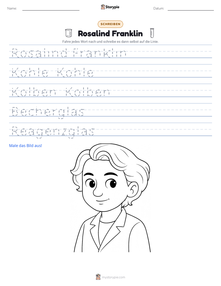 Schreibübung