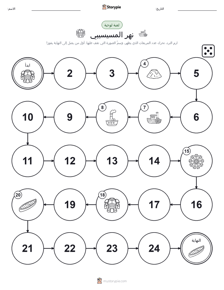 لعبة لف و تحرك