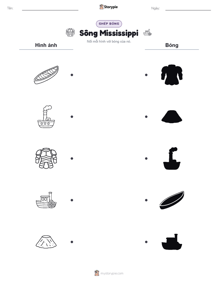 Ghép Hình Bóng
