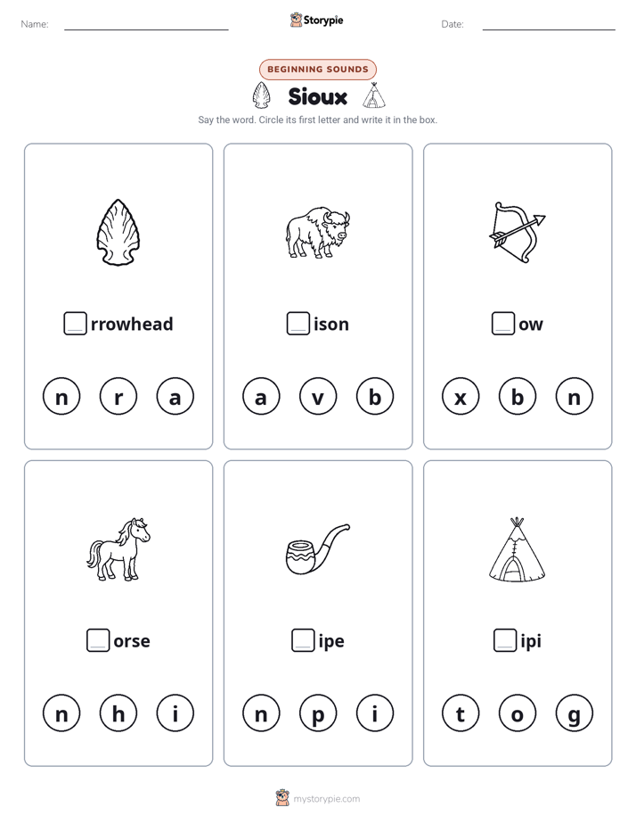 Beginning Sounds