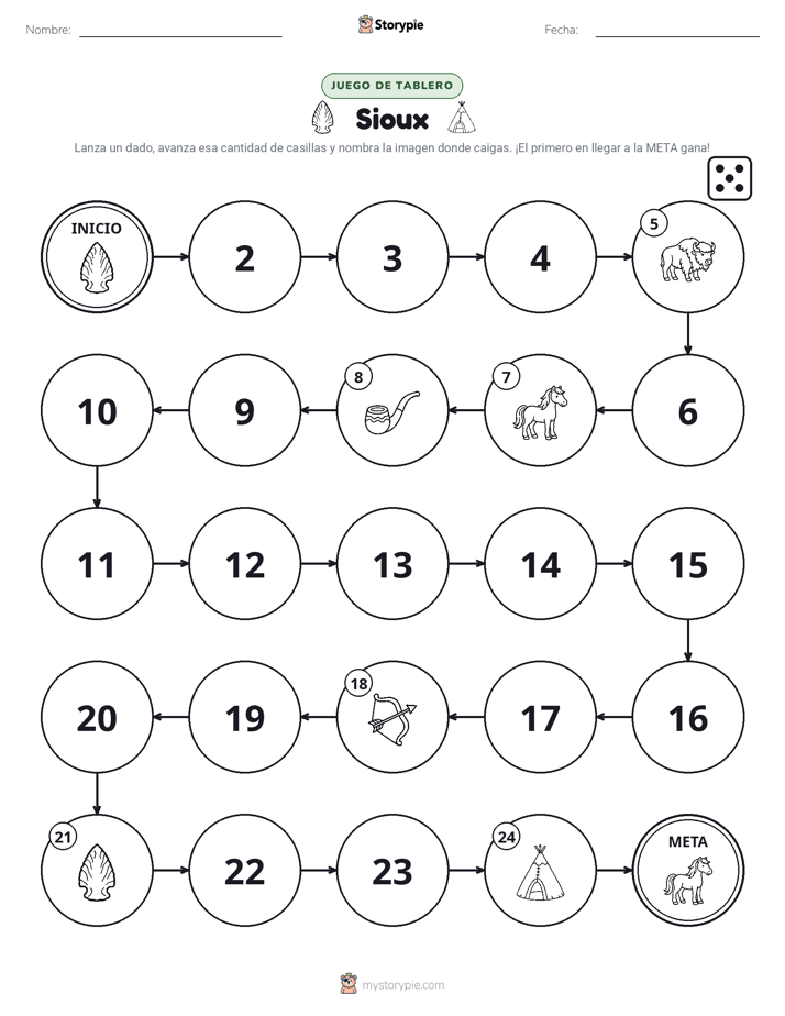 Juego de Rueda y Avanza