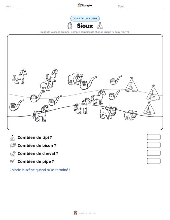 Scène de Comptage