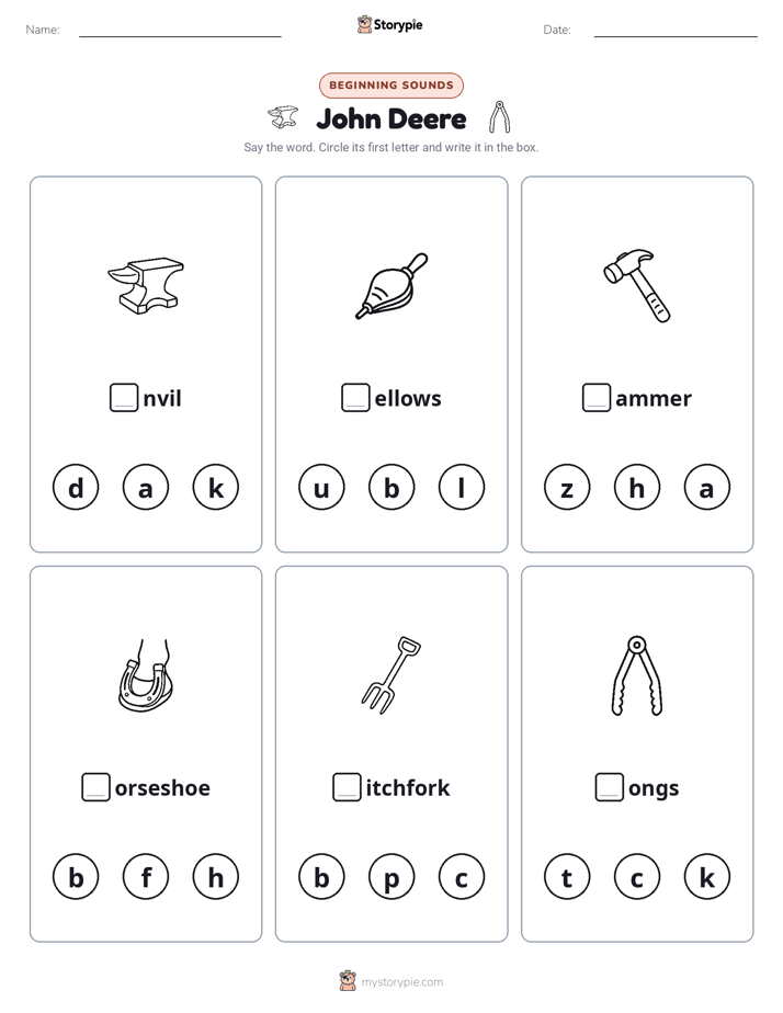 Beginning Sounds