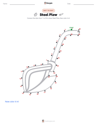 Steel Plow printable worksheet preview
