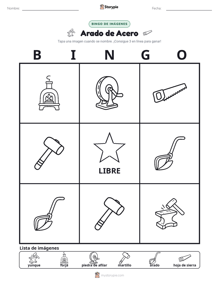 Bingo de Imágenes