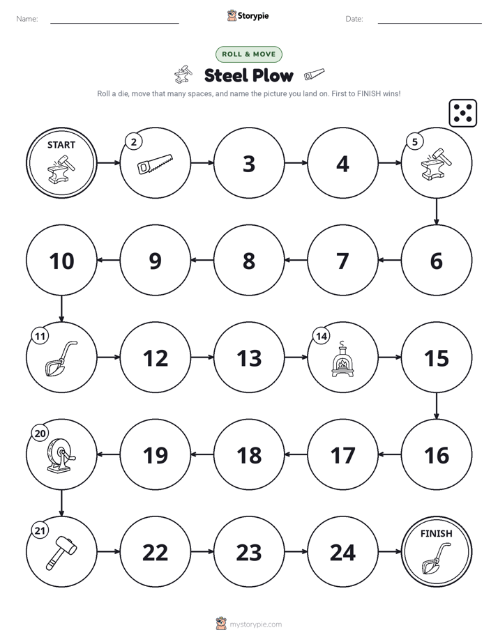 Roll & Move Game