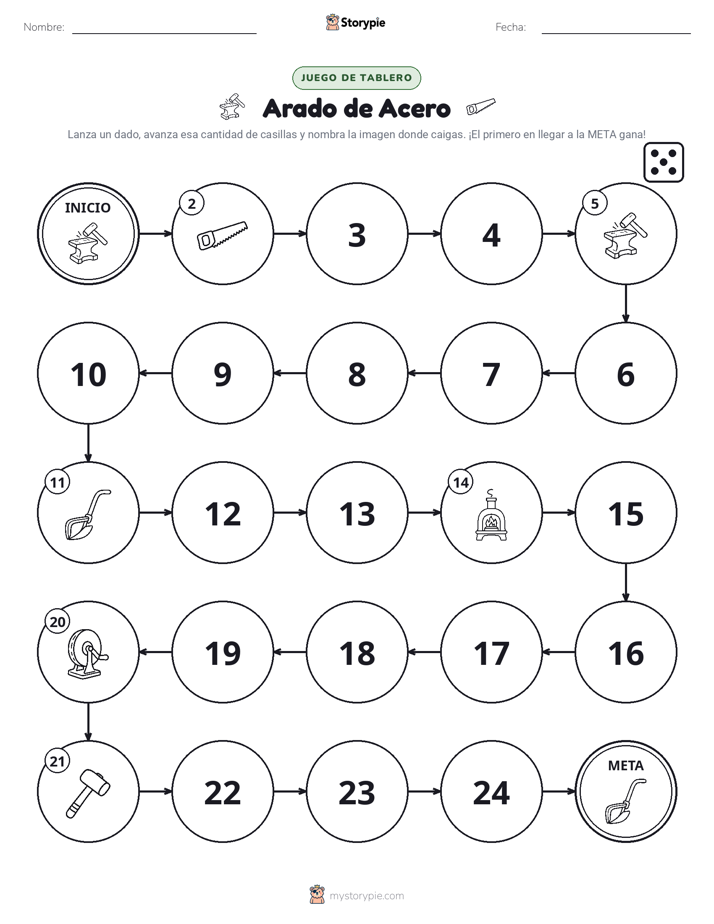 Juego de Rueda y Avanza