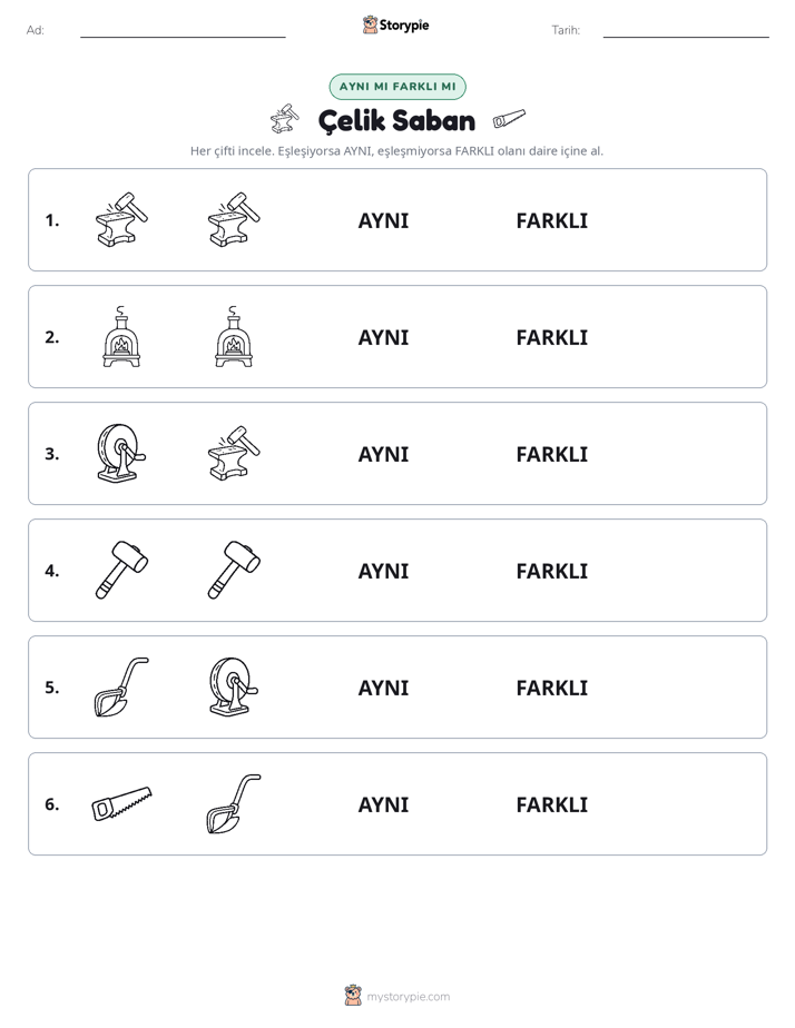 Aynı mı Farklı mı