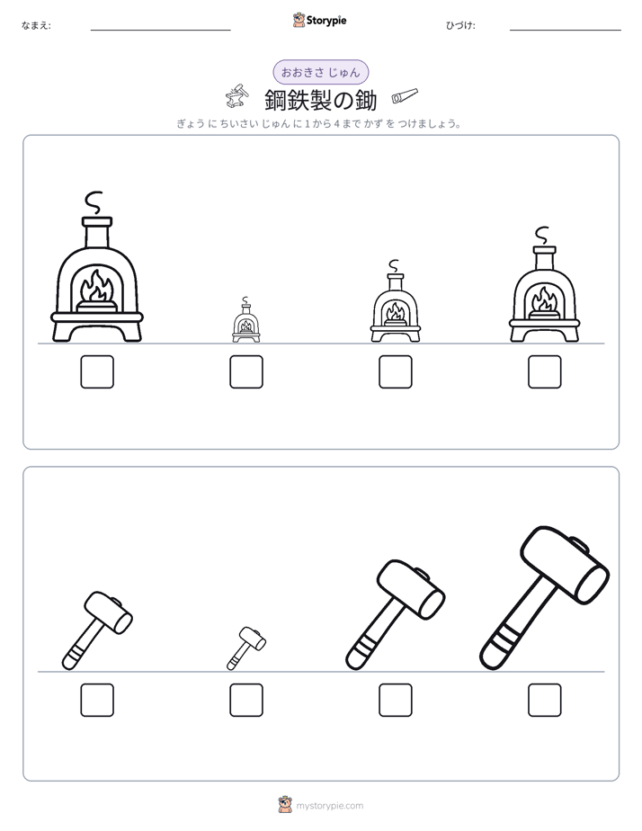サイズ順