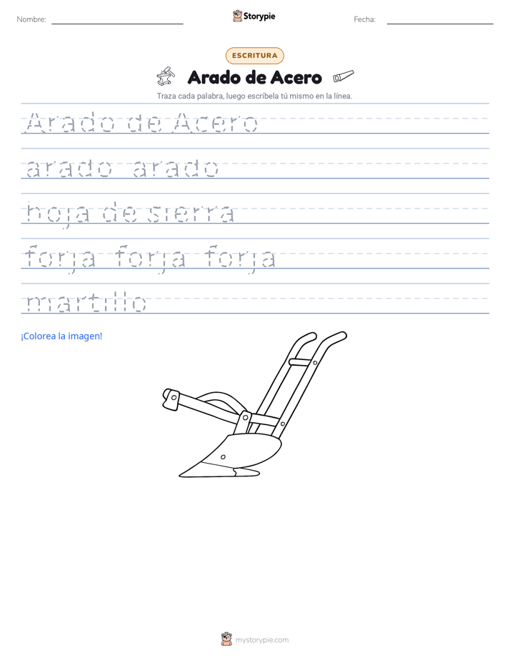 Práctica de Escritura