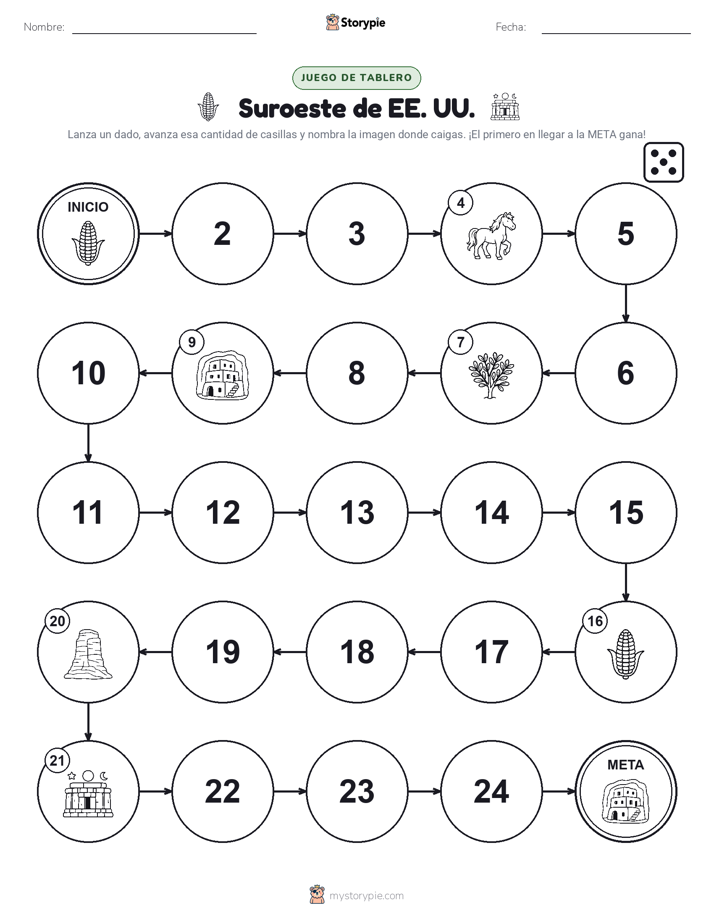 Juego de Rueda y Avanza